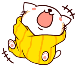 Towel Cat 2 sticker #4062738