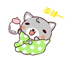 Towel Cat 2 sticker #4062741