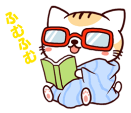Towel Cat 2 sticker #4062748
