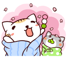 Towel Cat 2 sticker #4062761