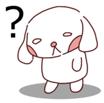 whiteinu sticker #4062858