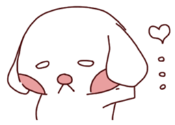 whiteinu sticker #4062860