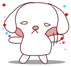 whiteinu sticker #4062862