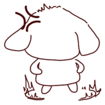 whiteinu sticker #4062865