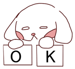 whiteinu sticker #4062875