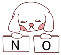 whiteinu sticker #4062876