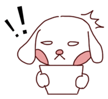 whiteinu sticker #4062886