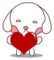 whiteinu sticker #4062891