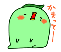 Green tea fairy "Ochappoi". sticker #4062916