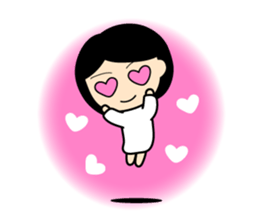 The Flying Girlfriend sticker #4063031