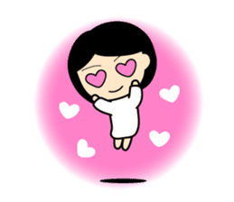 The Flying Girlfriend sticker #4063031