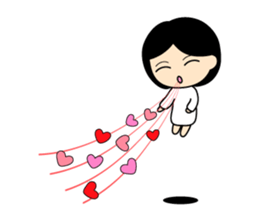 The Flying Girlfriend sticker #4063039