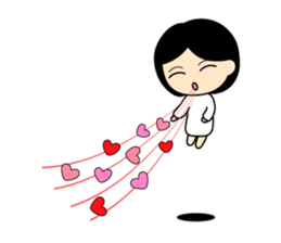 The Flying Girlfriend sticker #4063039