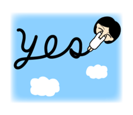 The Flying Girlfriend sticker #4063040