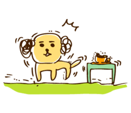 Day-to-day Yoshida teacher 2 sticker #4063725