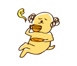 Day-to-day Yoshida teacher 2 sticker #4063735