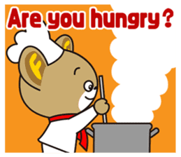 NIKUFEST Hungry Ku-chan sticker #4063833
