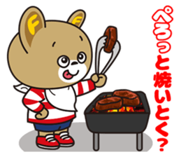 NIKUFEST Hungry Ku-chan sticker #4063841