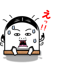 everyday life  of the Fish paste boy. sticker #4064007