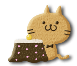 cookie cat sticker #4064041