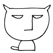 SHIRO CAT sticker #4064221