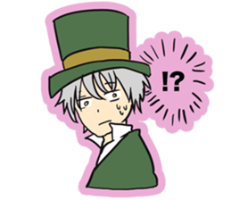 No motivation Alice sticker #4064663