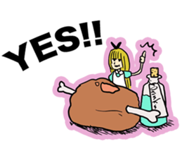 No motivation Alice sticker #4064669