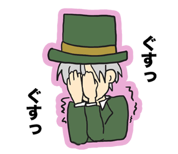 No motivation Alice sticker #4064671