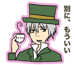 No motivation Alice sticker #4064678