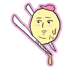 No motivation Alice sticker #4064694