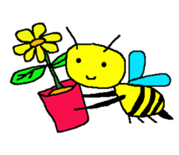 farming&Gardening Bee sticker #4064696