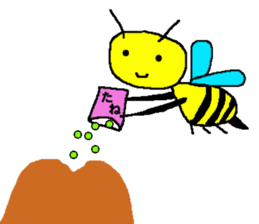 farming&Gardening Bee sticker #4064697