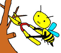 farming&Gardening Bee sticker #4064699