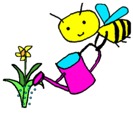 farming&Gardening Bee sticker #4064701
