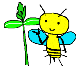 farming&Gardening Bee sticker #4064708