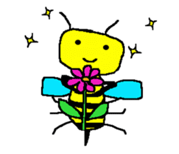 farming&Gardening Bee sticker #4064710