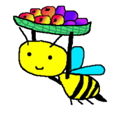 farming&Gardening Bee sticker #4064712