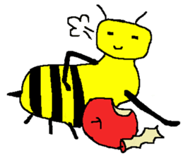 farming&Gardening Bee sticker #4064714