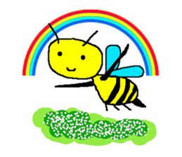 farming&Gardening Bee sticker #4064716