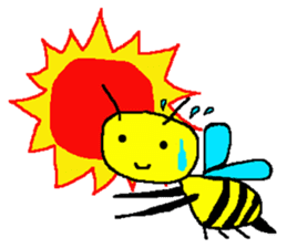 farming&Gardening Bee sticker #4064717