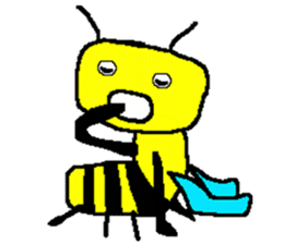 farming&Gardening Bee sticker #4064722