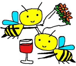 farming&Gardening Bee sticker #4064735