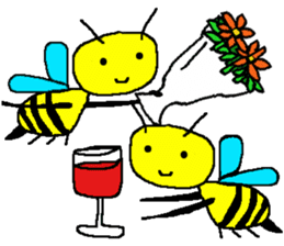 farming&Gardening Bee sticker #4064735