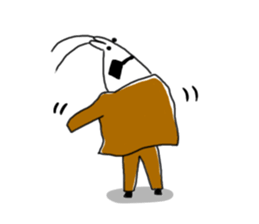 Mr.Black Beeshrimp sticker #4064753