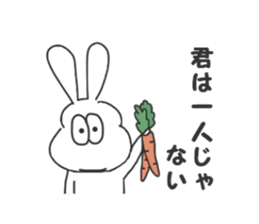 Thick rabbit7 sticker #4064827
