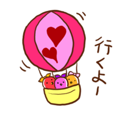 colorful chick sticker #4065097