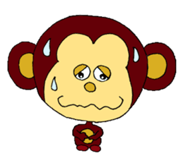 Monkey of Nana-chan sticker #4065296