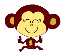 Monkey of Nana-chan sticker #4065297