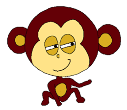 Monkey of Nana-chan sticker #4065301