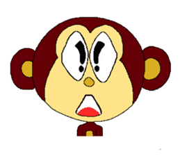 Monkey of Nana-chan sticker #4065311